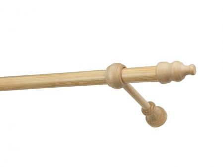 Garniža drevená 28mm jednoradová - BOROVICA 1