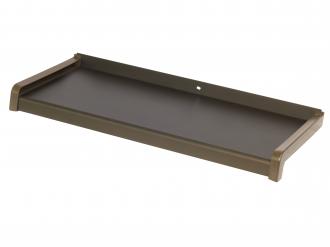 Vonkajšie hliníkové ťahané parapety - bronz elox 6003