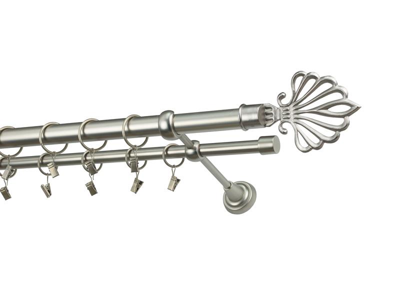 Garniža 25x16mm - 2rady - MODERN - satin