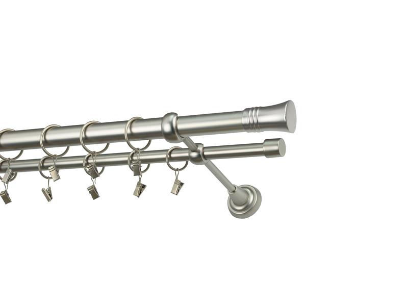 Garniža 25x16mm - 2rady - CAPRI - satin