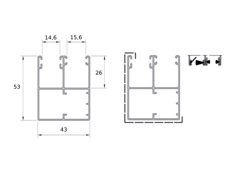 Dvojitá vodiaca lišta