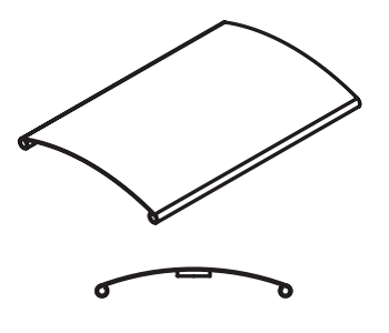 tvar lamely vonkajšej žalúzie