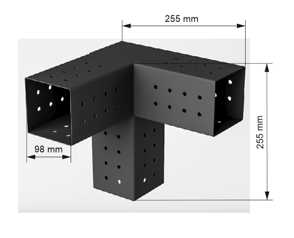 Kovanie - trojuzlové (roh)
