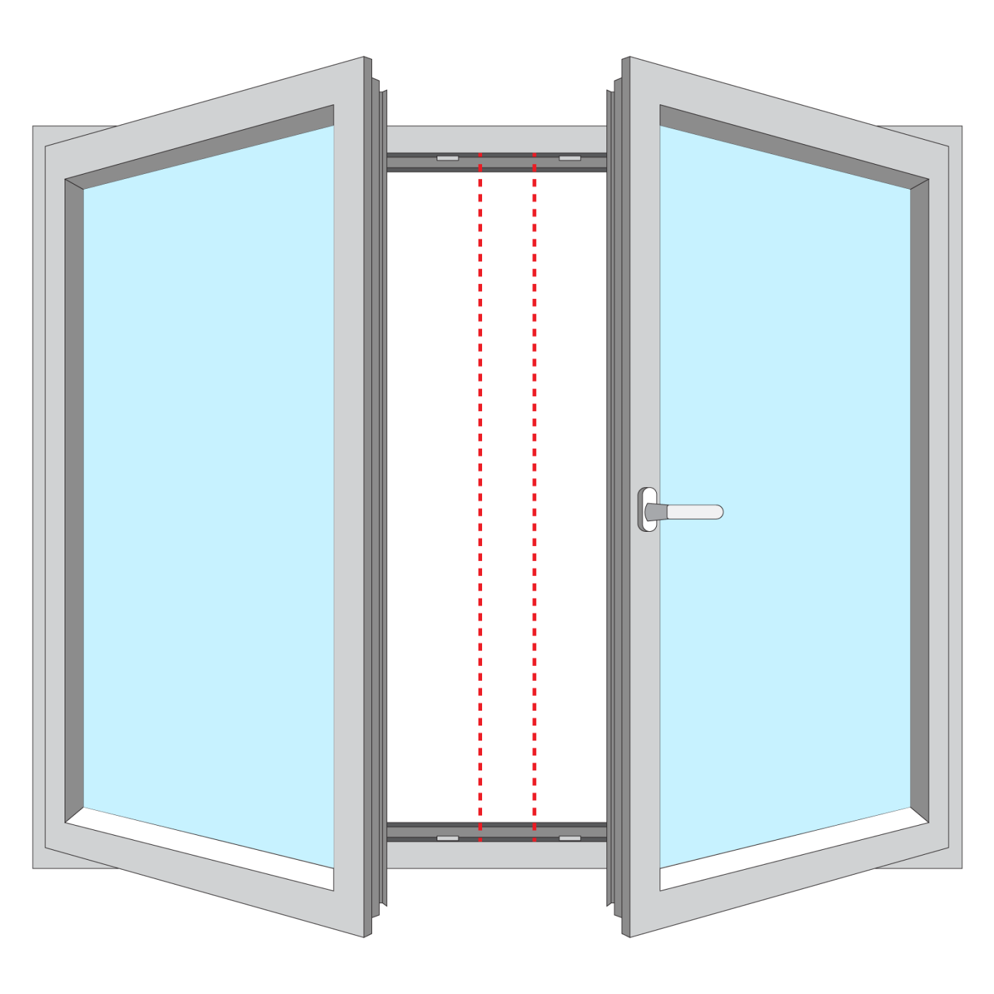 štulpové okno/dvere