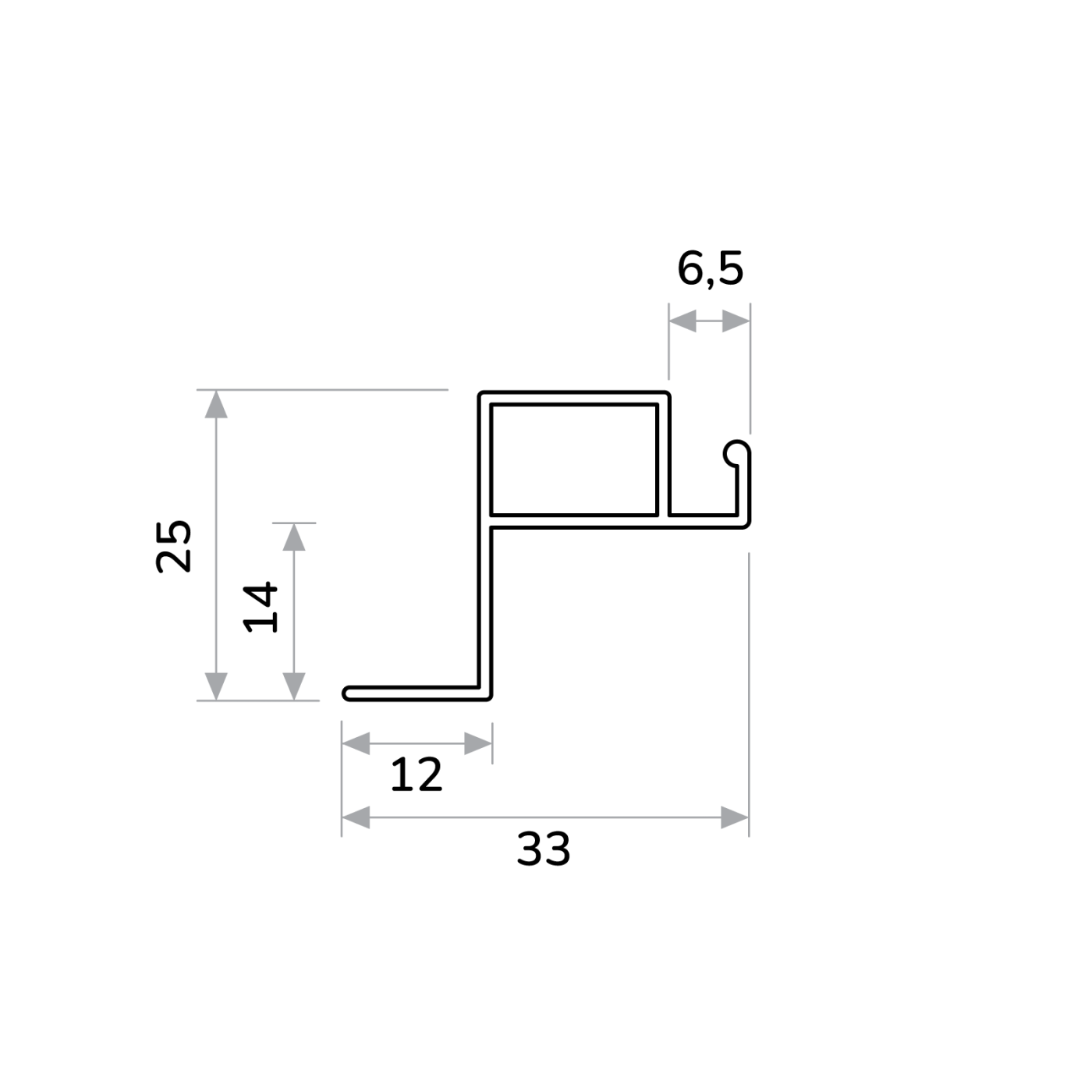 Rez profilu siete proti hmyzu pevné klik